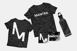 clothing design wear techno club black and white